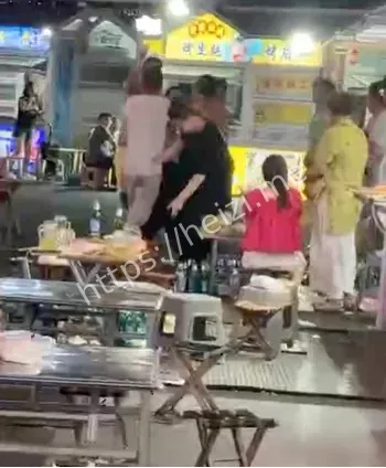 混乱现场