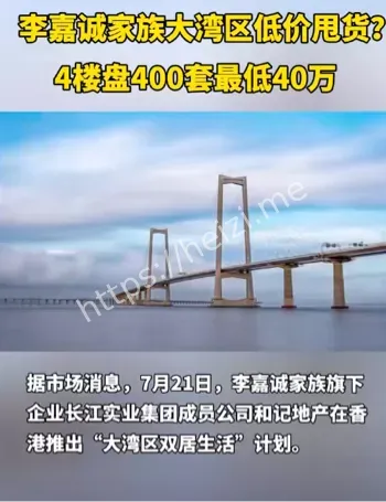 大湾区楼市