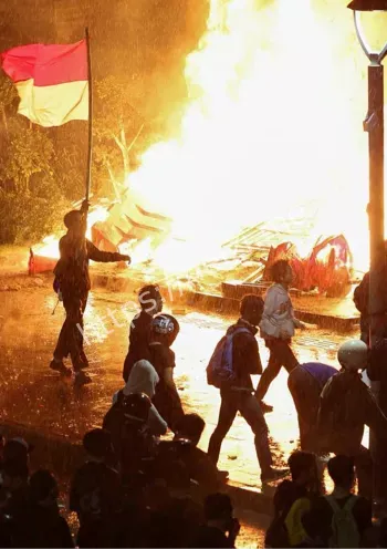 印尼全国性暴乱