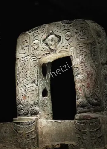 商代陶范法浇铸过程