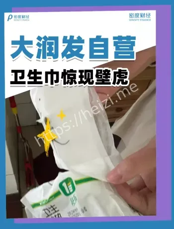 大润发卫生巾壁虎事件