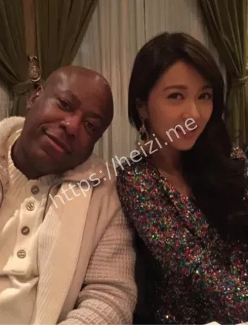 与富豪黑人男友两人同居3年