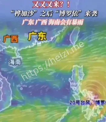 广东双台风影响