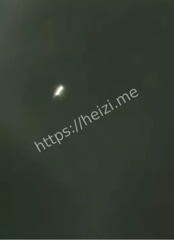 银川中秋不明发光飞行物