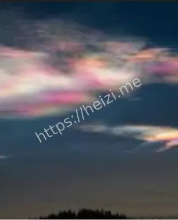 极地平流层云彩光