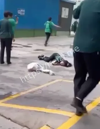 小三当场倒地没气了