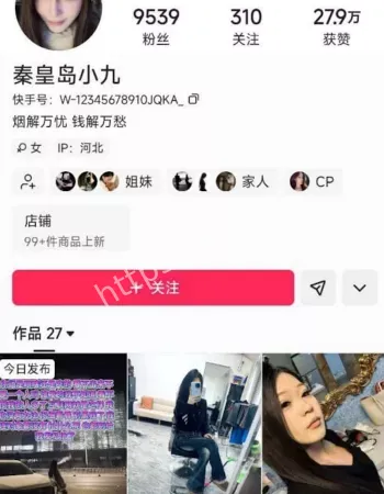 快手清纯网红