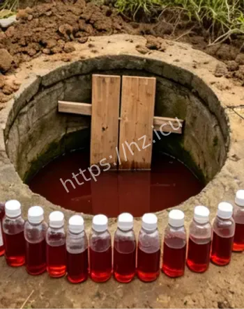井水带有淡淡腥气