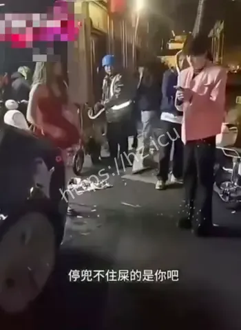 女子怒骂男子出轨卖身
