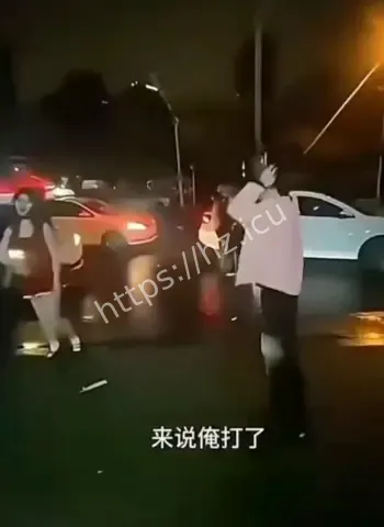 情侣街头吵架互撕黑料