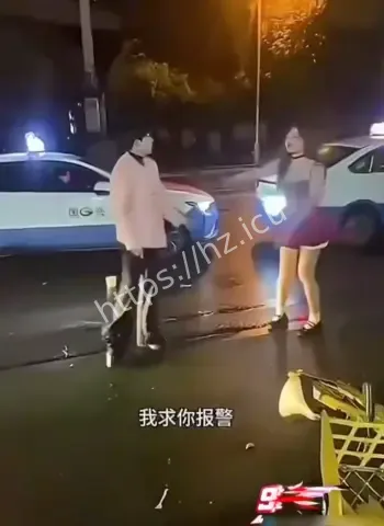 女子怒骂男子出轨卖身
